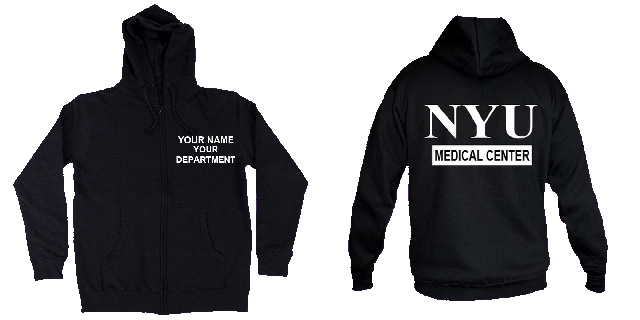 Custom Printed NYU Medical Center Hoodie
