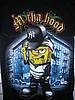 6 PCS Short sleeve black t shirt with gangster SB