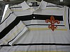  6PCS STRIPPE POLO SHIRT WITH KABAL PRINT 