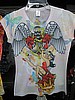 6 pcs ladies print Baby doll t shirts True love with wings