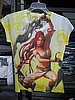 6 pcs ladies print baby doll t shirt FIGHTER GIRL