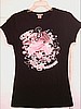 6 Pcs Ladies
Print Baby Doll T shirts LOVE FOREVER