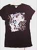 6 Pcs Ladies
Print Baby Doll T shirts PEACE AND LOVE