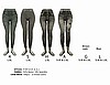 12 Pcs Girls Jeans Look Leggings