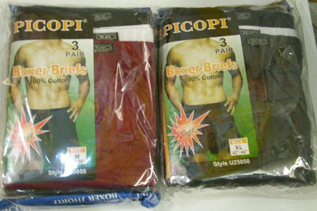 Solid Knitted Boxer Briefs 25050