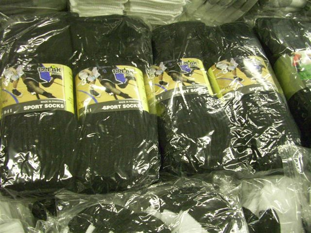 BOX DEAL Black Crew Socks